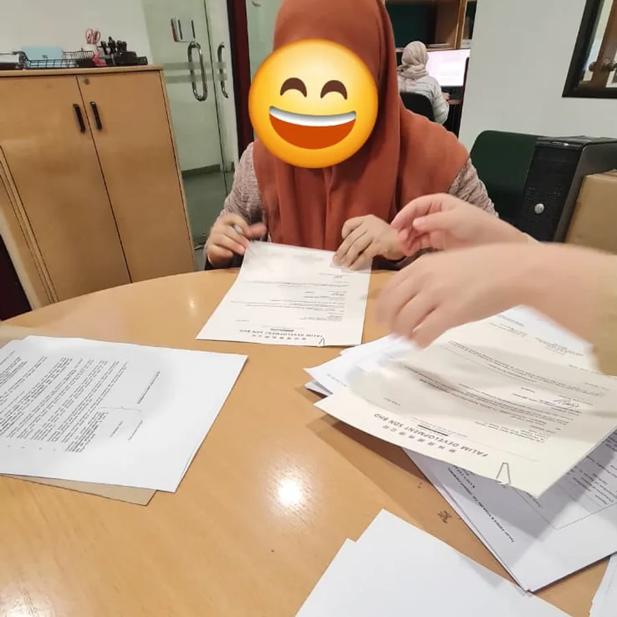 Serahan kunci hartanah di Ipoh, identiti klien dilindungi 7