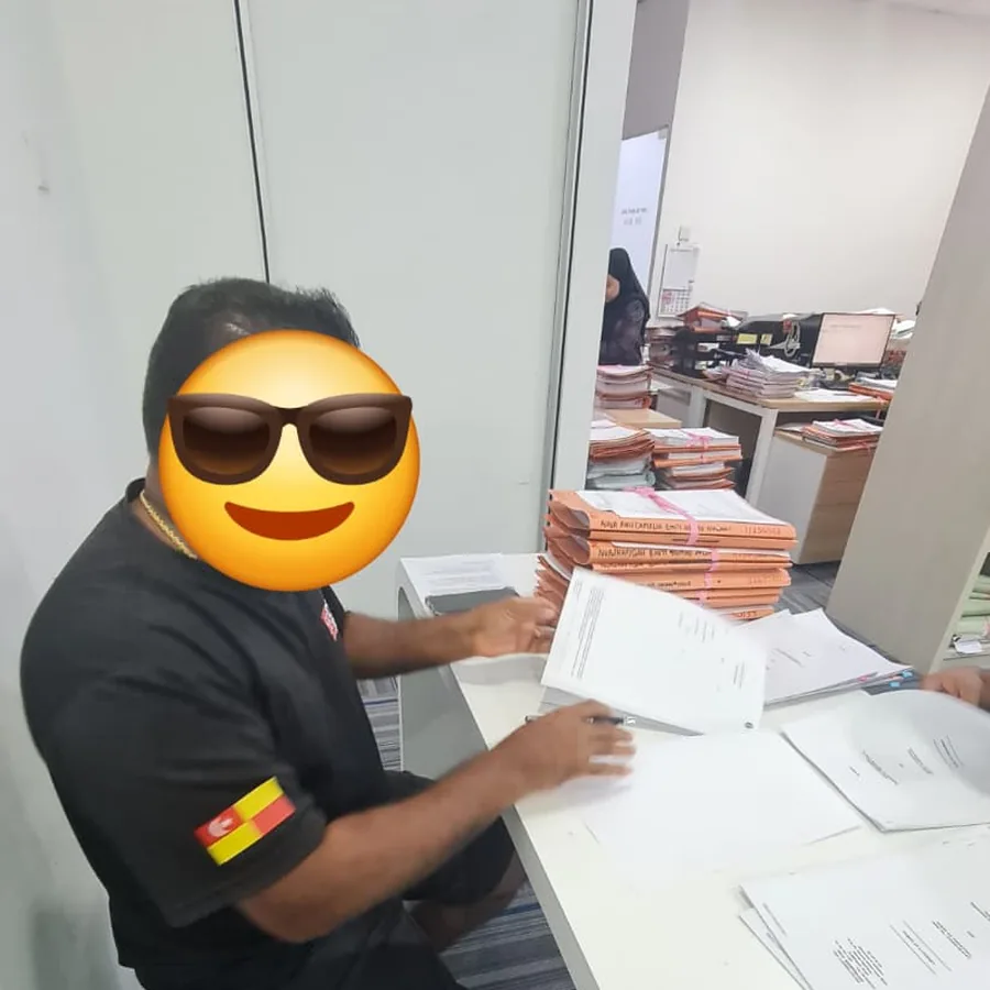 Serahan kunci hartanah di Ipoh, identiti klien dilindungi 13