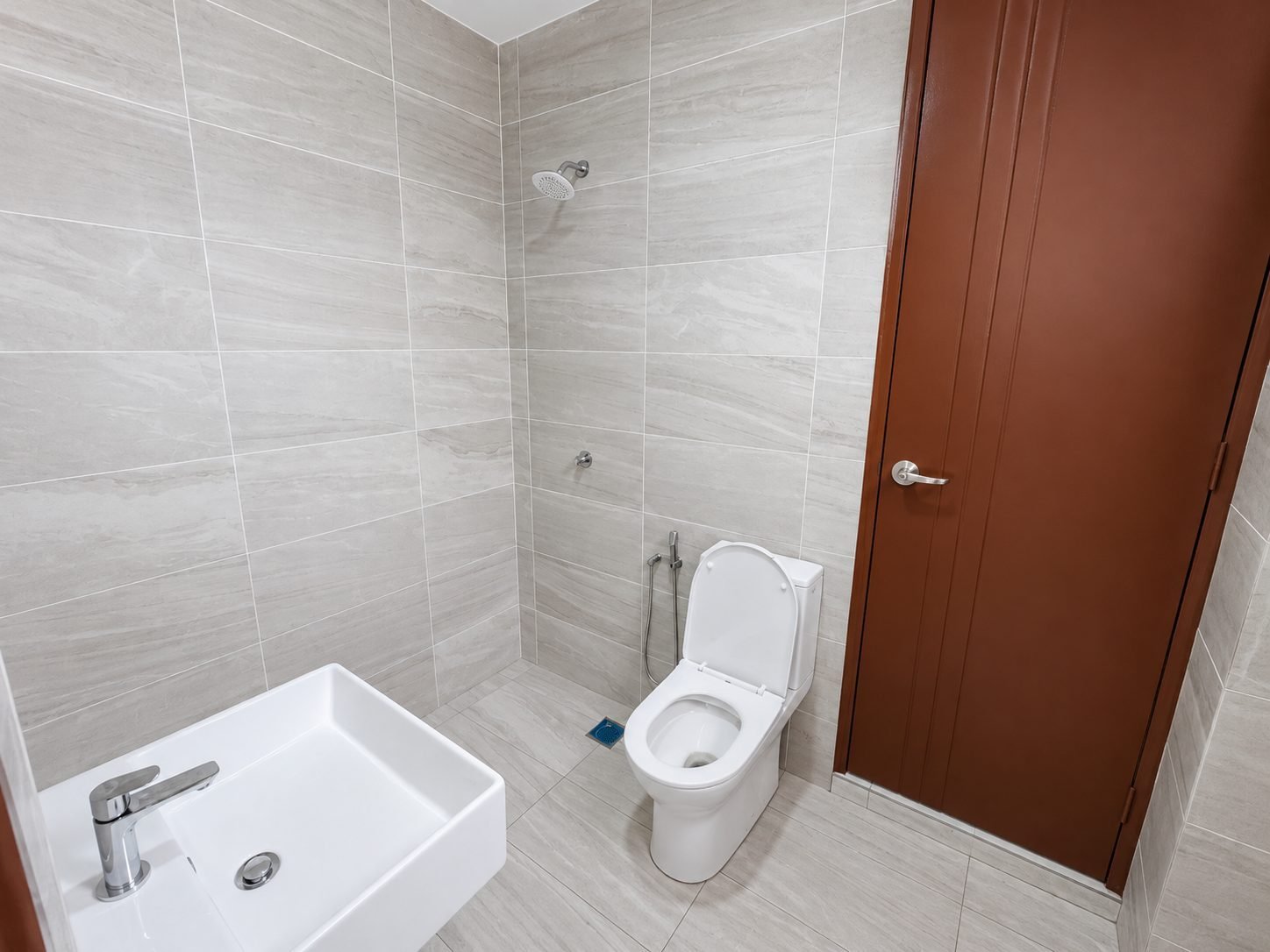 Bathroom at the Ampang Cove semi-detached show house, Ipoh