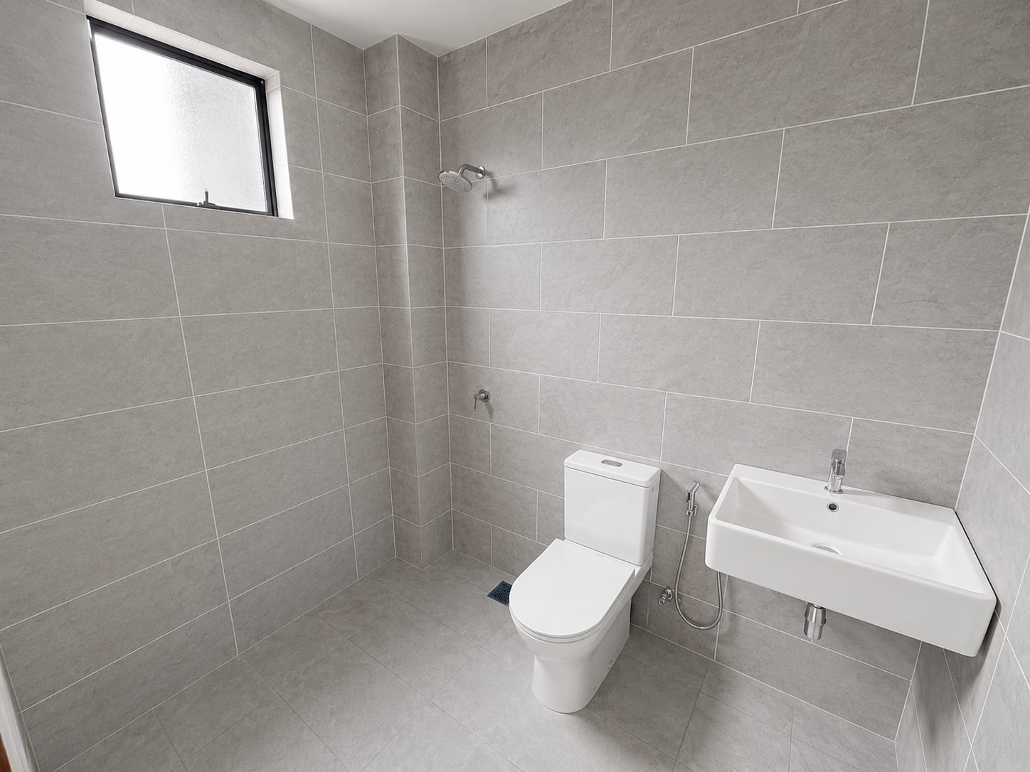 Bathroom at the Ampang Cove semi-detached show house, Ipoh
