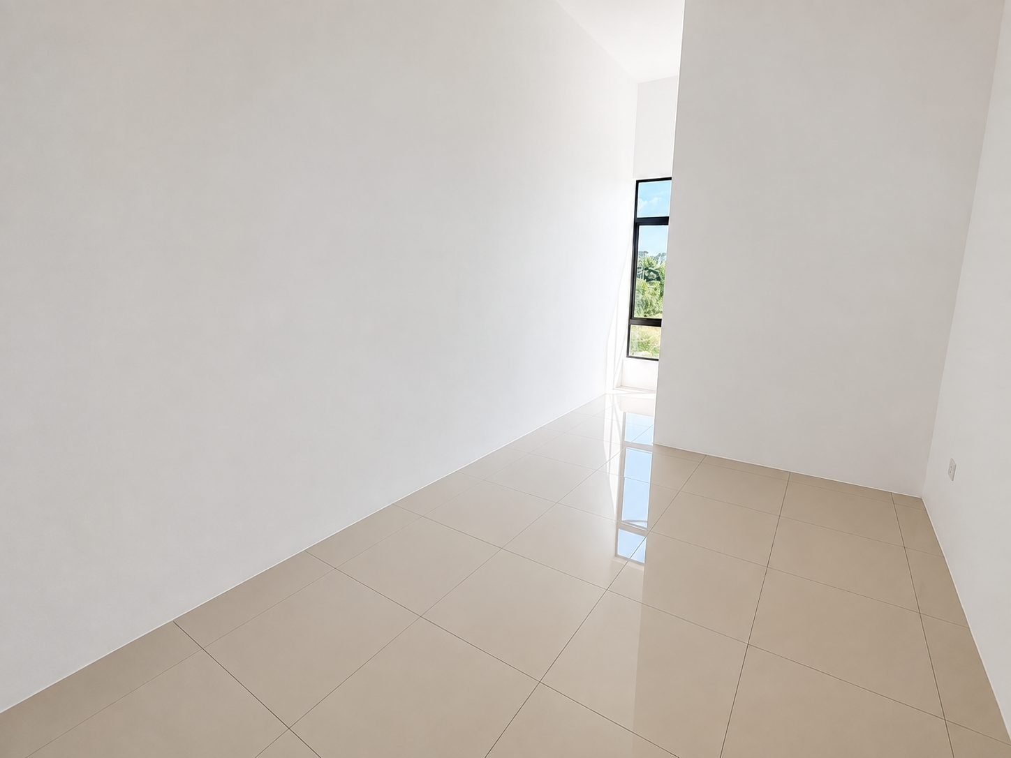 Bedroom at the Ampang Cove terrace show house, Ipoh