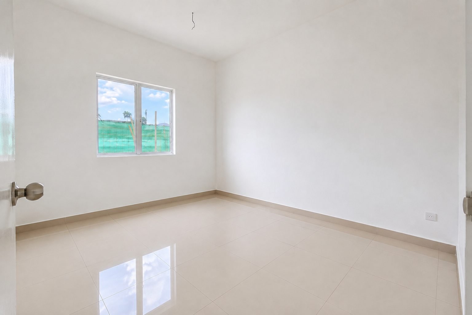 Third bedroom looking out over open ground, Desa Chemor Impian Phase 2