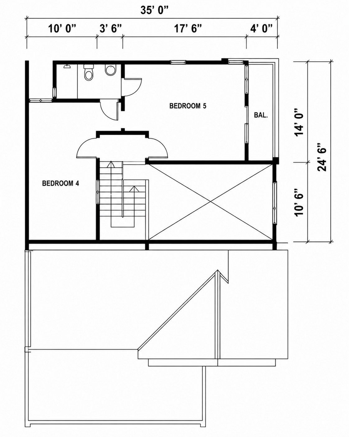 Semi-D (1.5-Storey) — 1st Floor