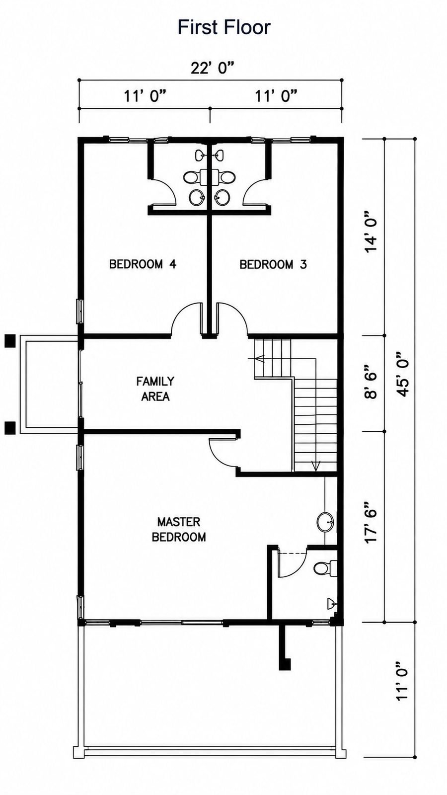 Double-Storey Terrace — Corner lot — 1st Floor
