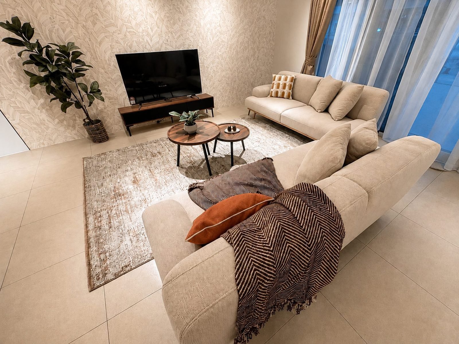 Double-Storey Terrace — Living room