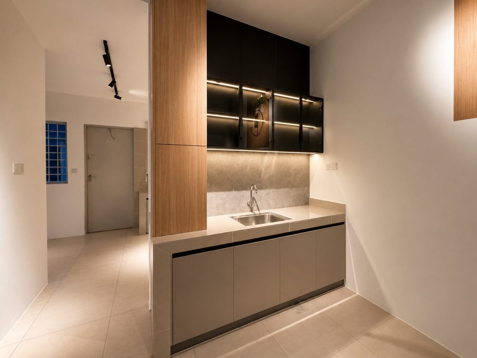 Double-Storey Terrace — Wet kitchen