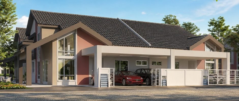 Rumah semi-D 1.5 tingkat Klemeru 3 di Klebang, Ipoh