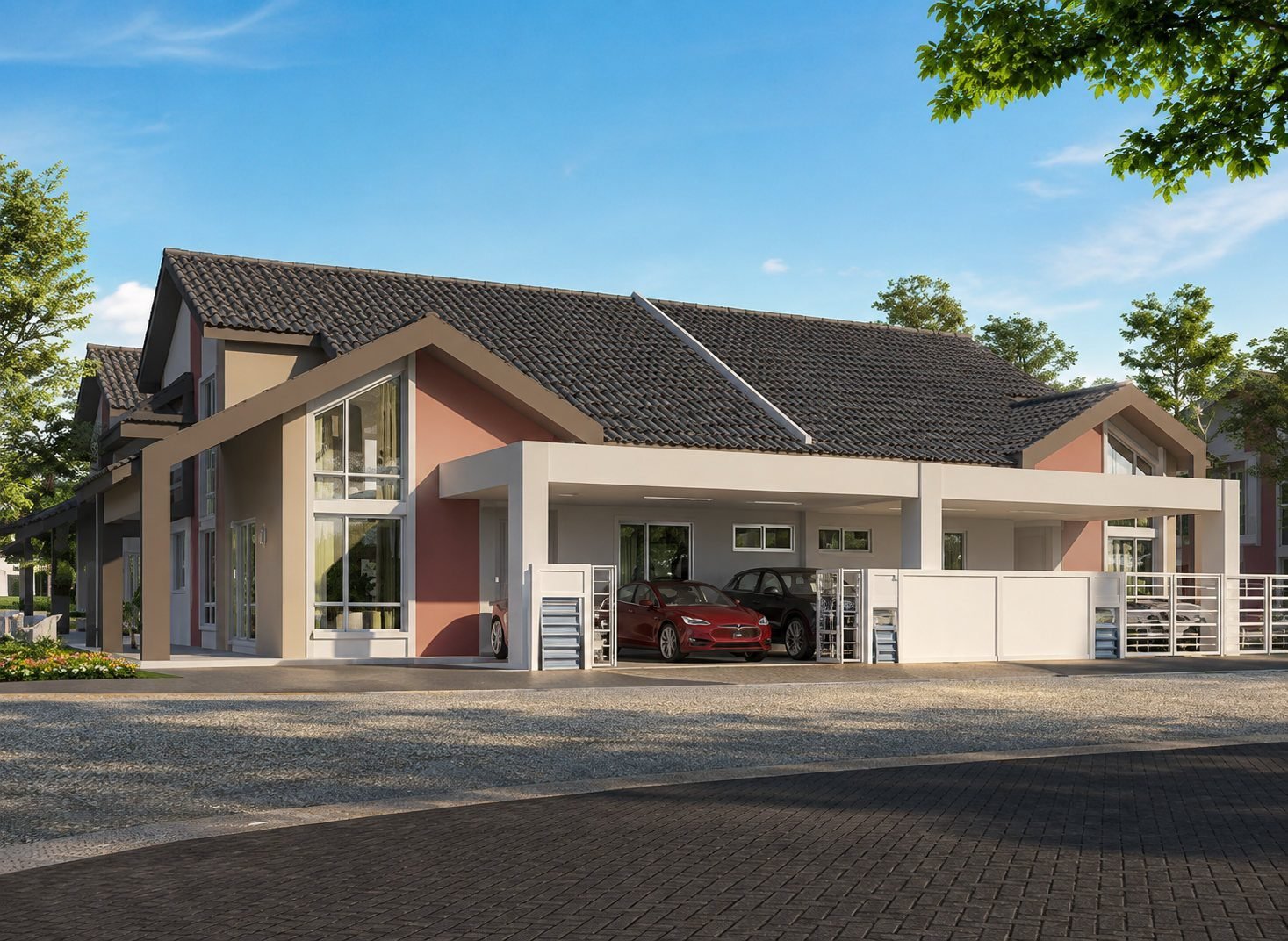 Rumah semi-D 1.5 tingkat Klemeru 3 di Klebang, Ipoh