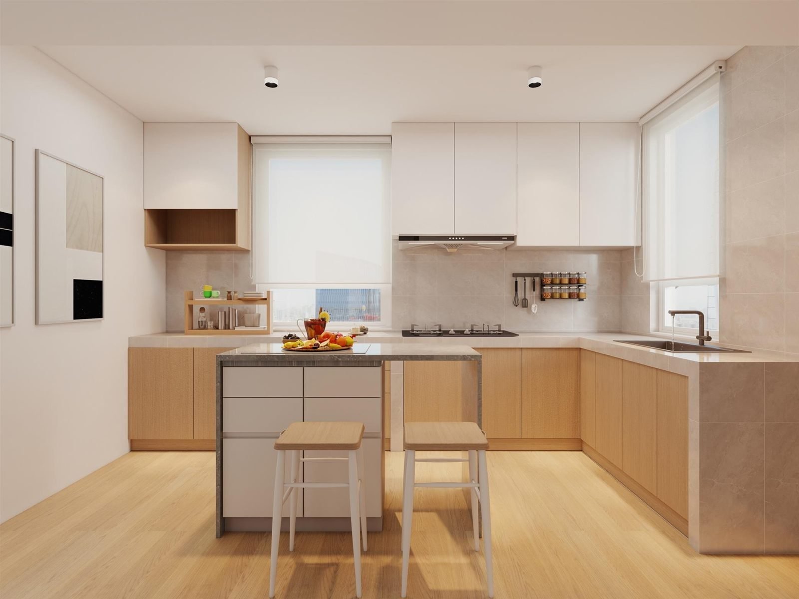 Cluster Semi-D (Single-Storey) — Wet kitchen