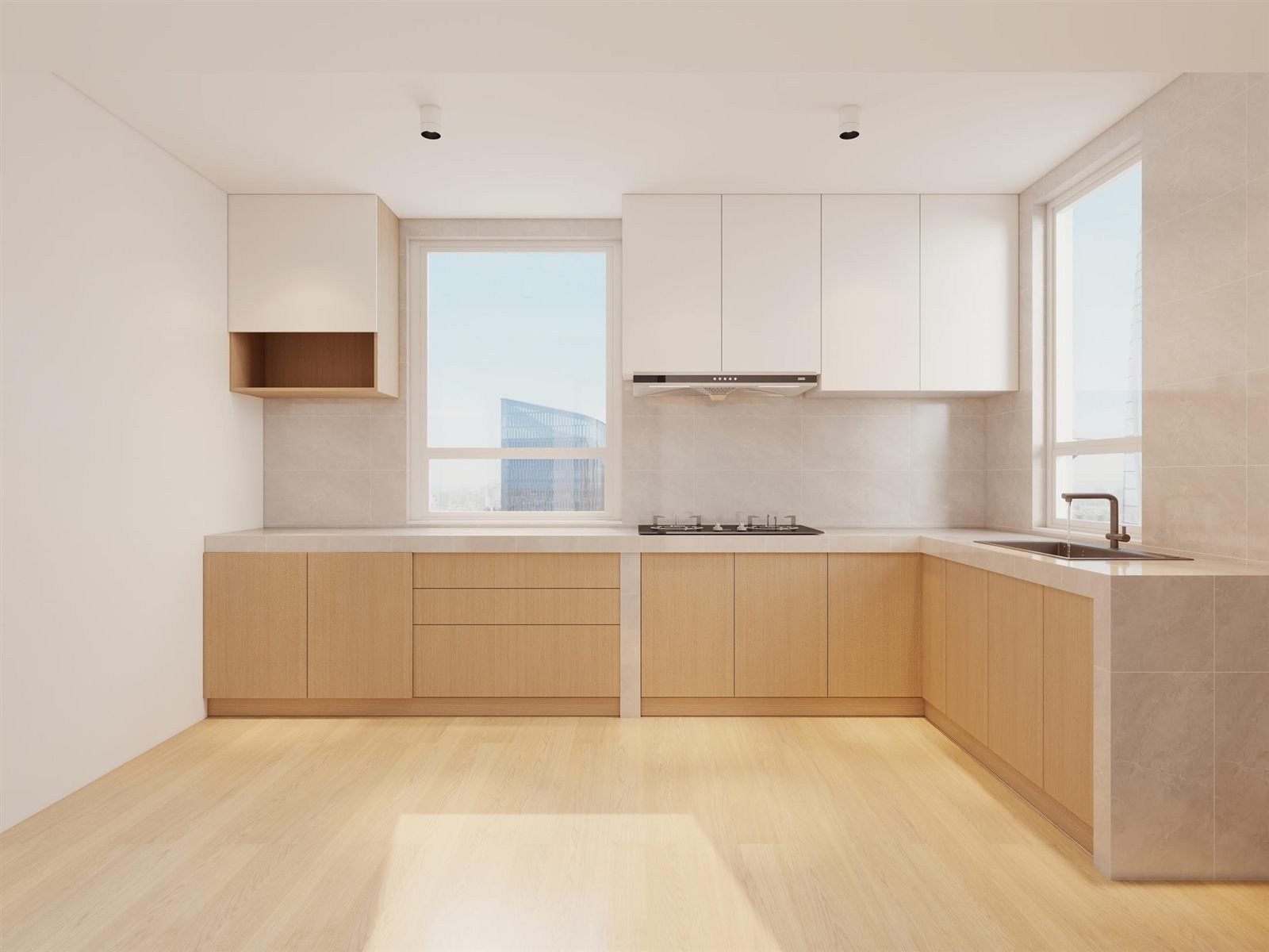 Semi-D (1.5-Storey) — Wet kitchen