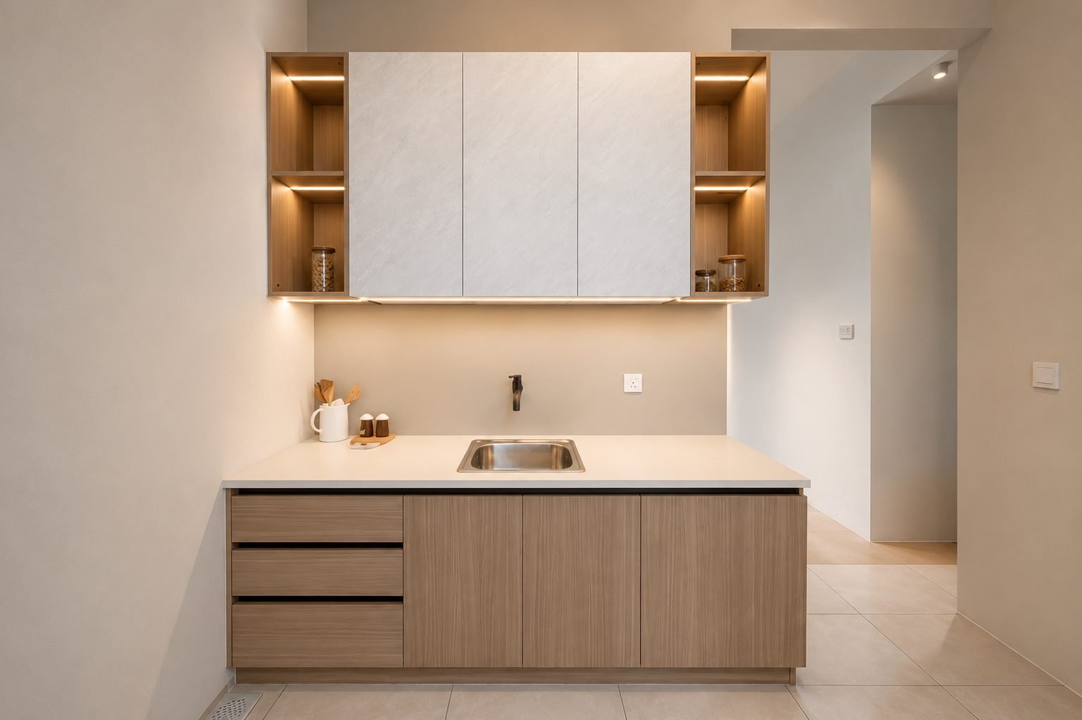 The Modern Terrace — Dry kitchen