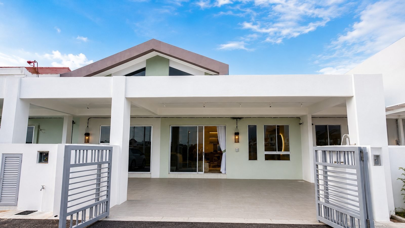 The Modern Terrace — Front exterior