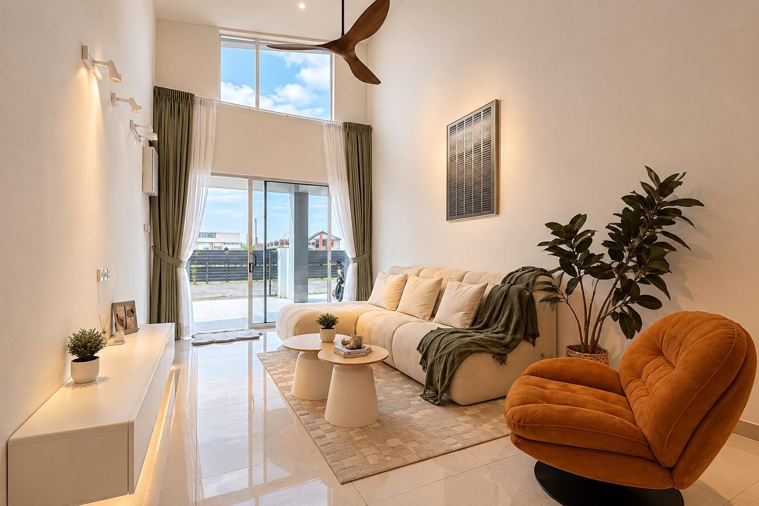 The Modern Terrace — Living room
