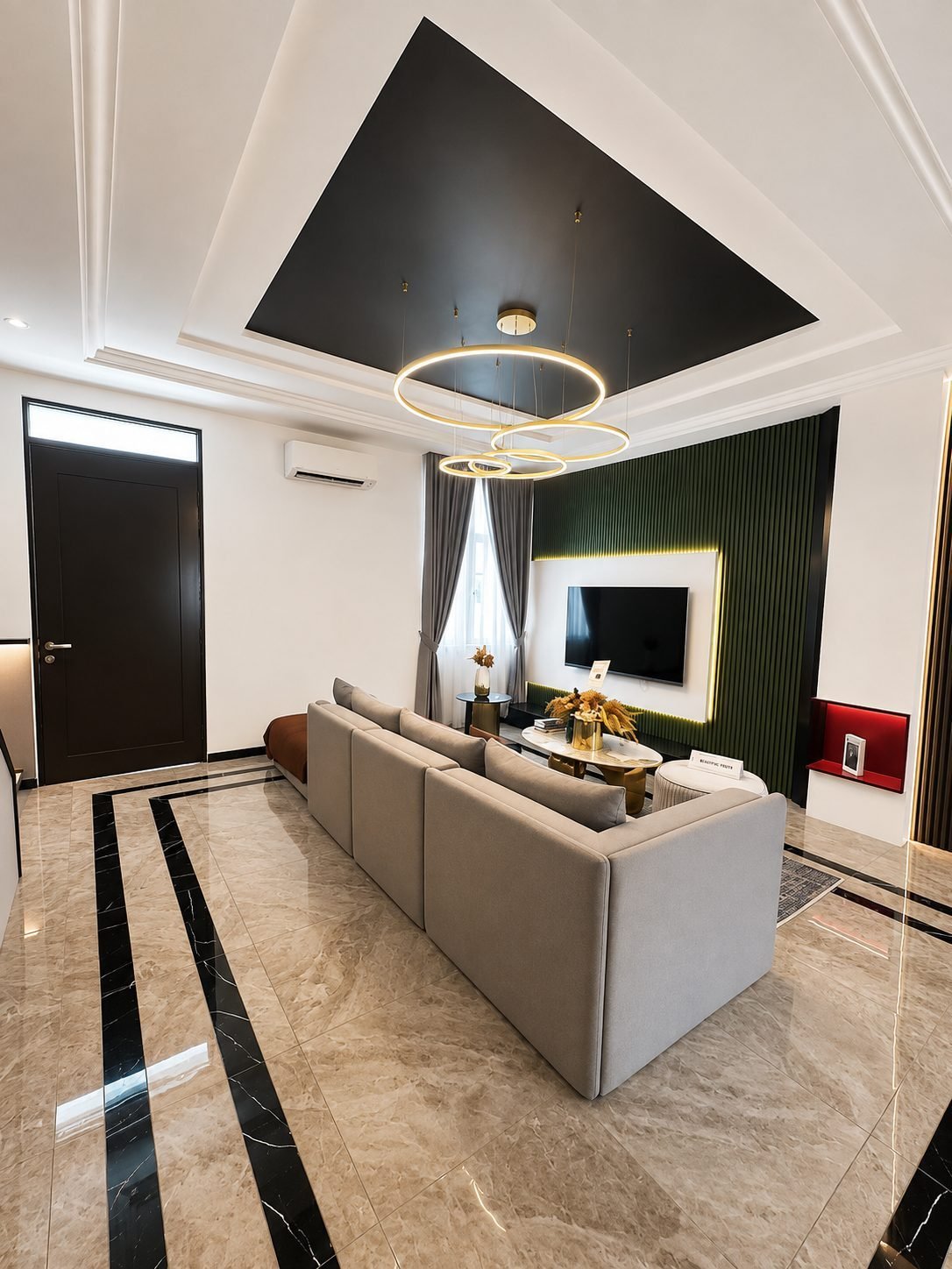 Living room looking back towards the entrance, Pearl Garden 2-storey show house