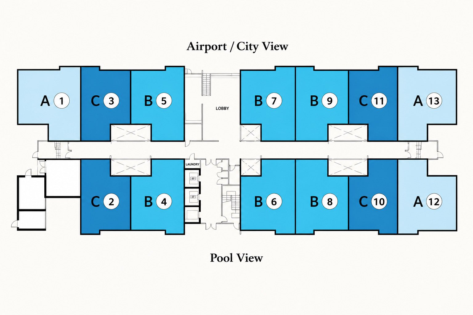Ground floor layout plan, Santorini @ Botani Ipoh