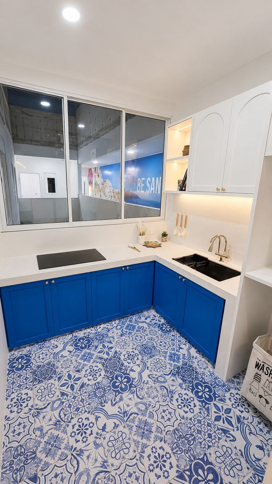 Kitchen in the Type B show unit at Santorini @ Botani, Ipoh