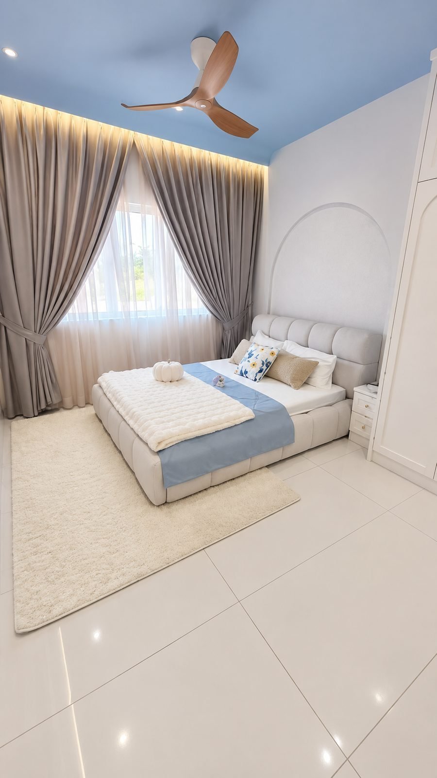 Second bedroom in the Type B show unit at Santorini @ Botani, Ipoh