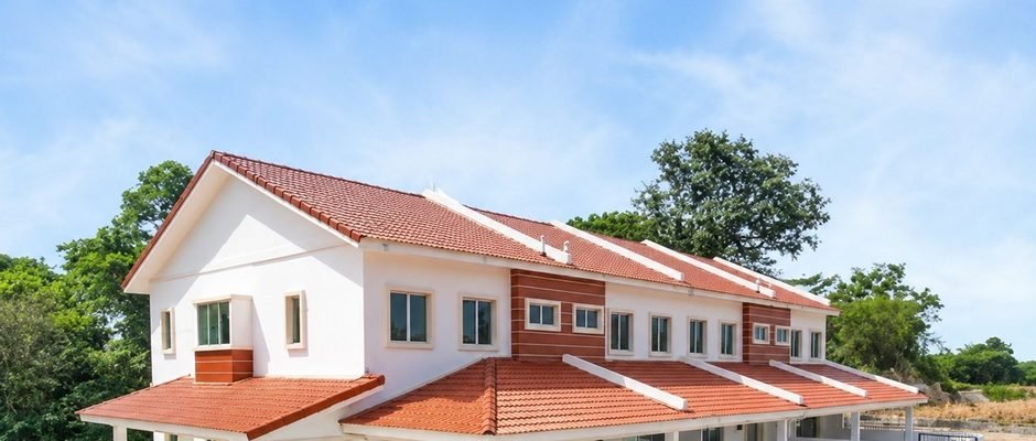 Rumah contoh teres dua tingkat di Silver Valley Gardens, Chepor, Ipoh