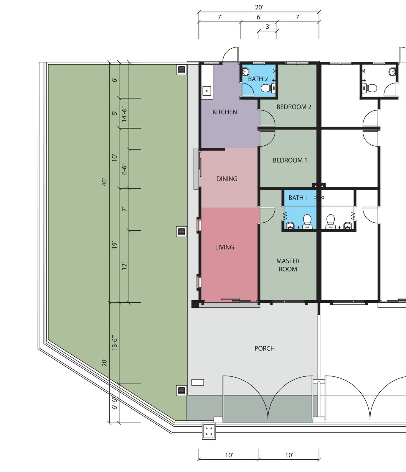 Single-Storey Terrace at Silver Valley Gardens, Chepor, Ipoh &mdash; single storey on a 20&prime; &times; 60&prime; lot